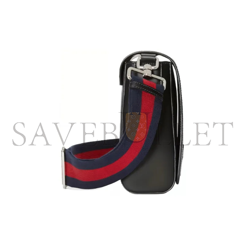 GUCCI GG SUPREME CANVAS CROSSBODY BAG 771167 (27*20*8cm）